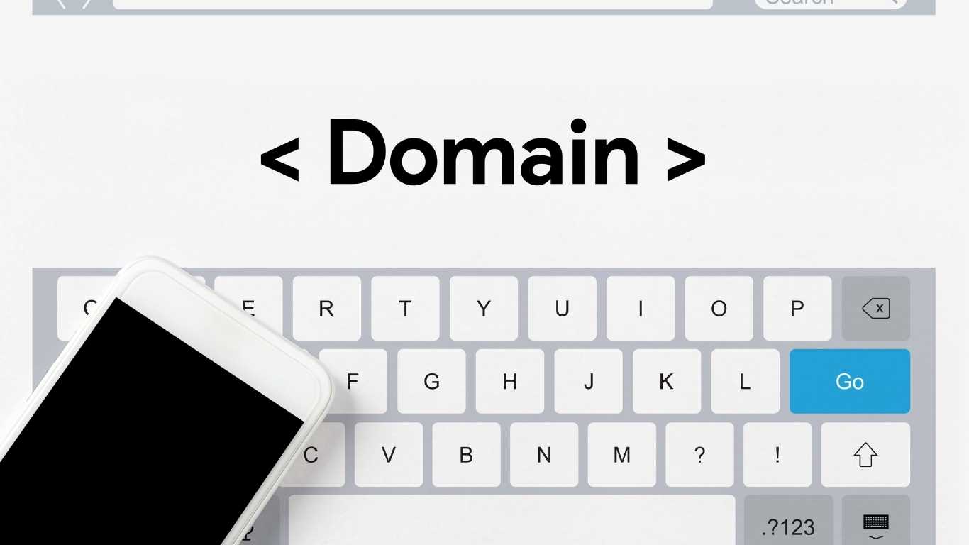 domain and hosting discount image of a keyboard